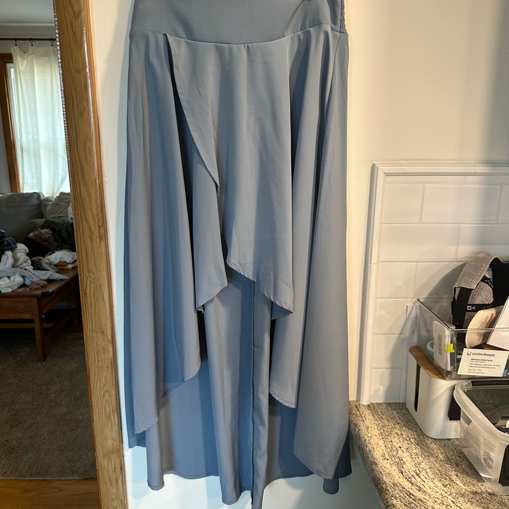 Elegant Blue Women's Skirt